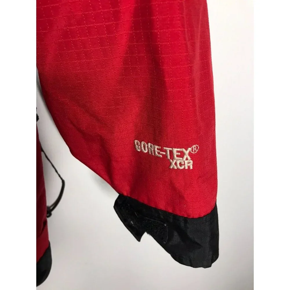 Vintage 90's The North Face Gore XCR Summit Series Jacket Mens Medium Red Black